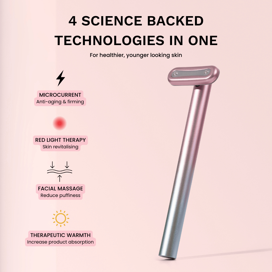 Glo Wand with Red Light Therapy - GloSculpt Skin
