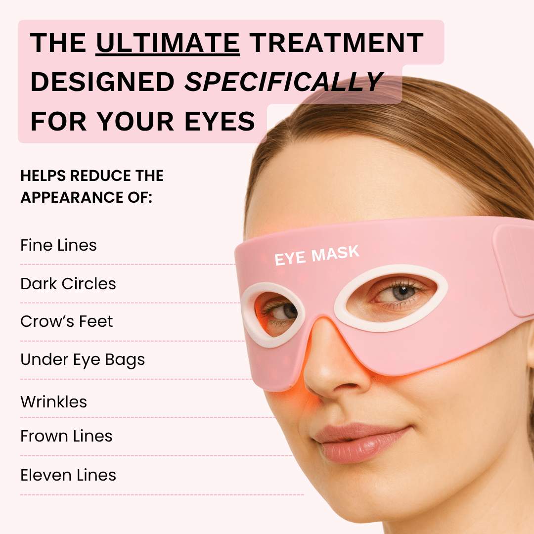 Eye Renew Pro - Bright Eyes Red Light Mask - GloSculpt Skin