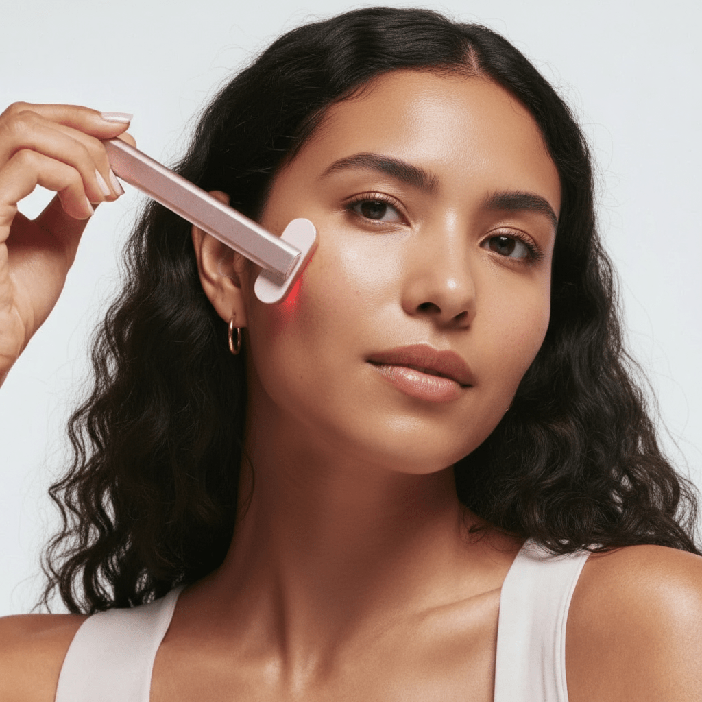 FREE Glo 4 - in - 1 Miracle Wand with Red Light Therapy - GloSculpt Skin