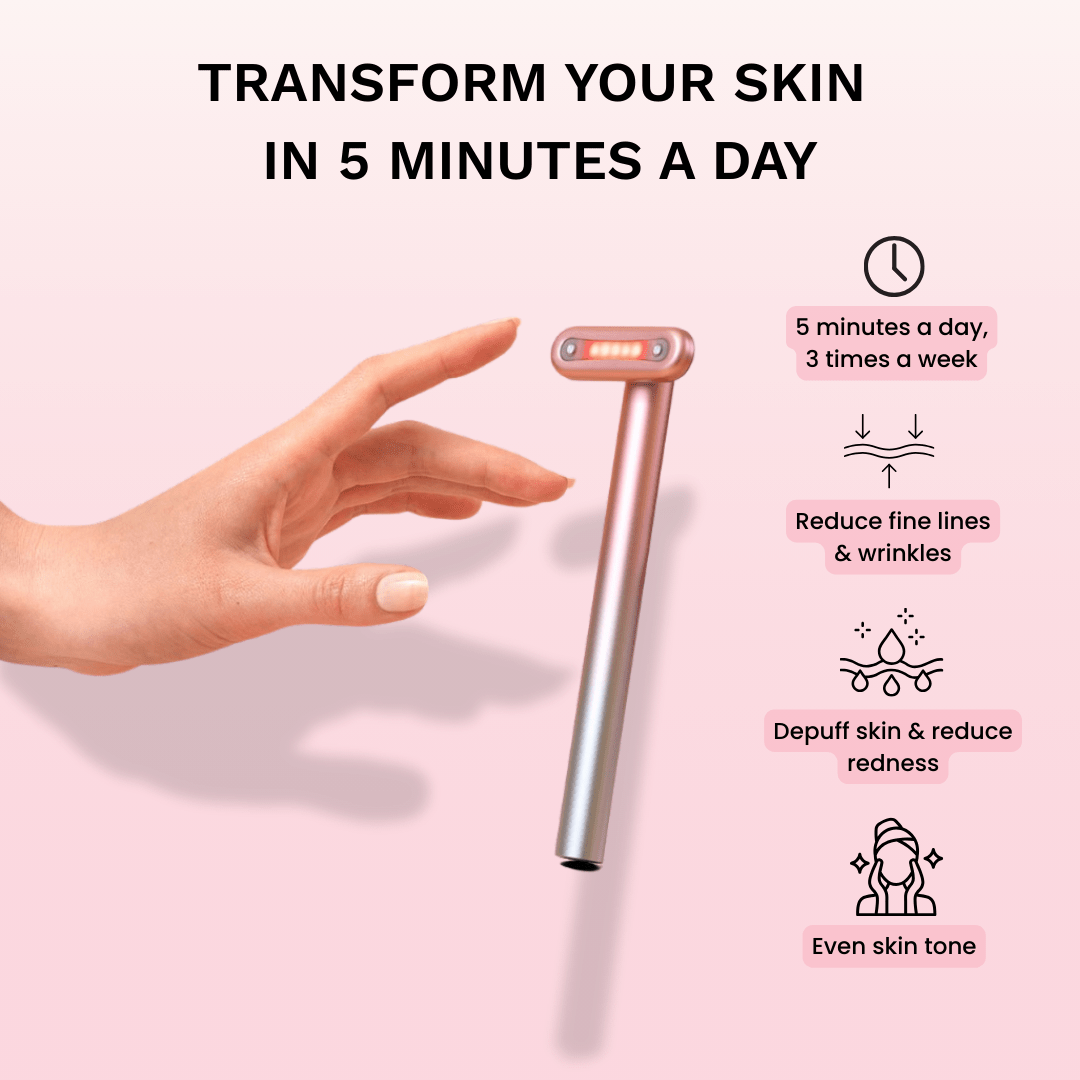 Glo Wand with Red Light Therapy - GloSculpt Skin