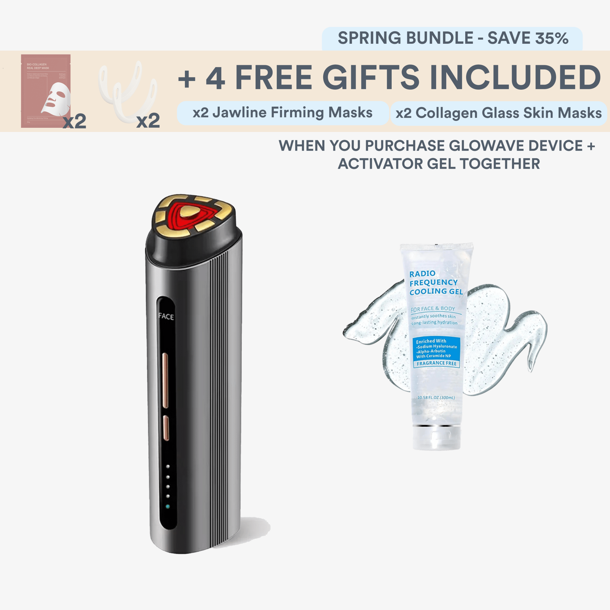 GloWave Pro Wand - GloSculpt Skin