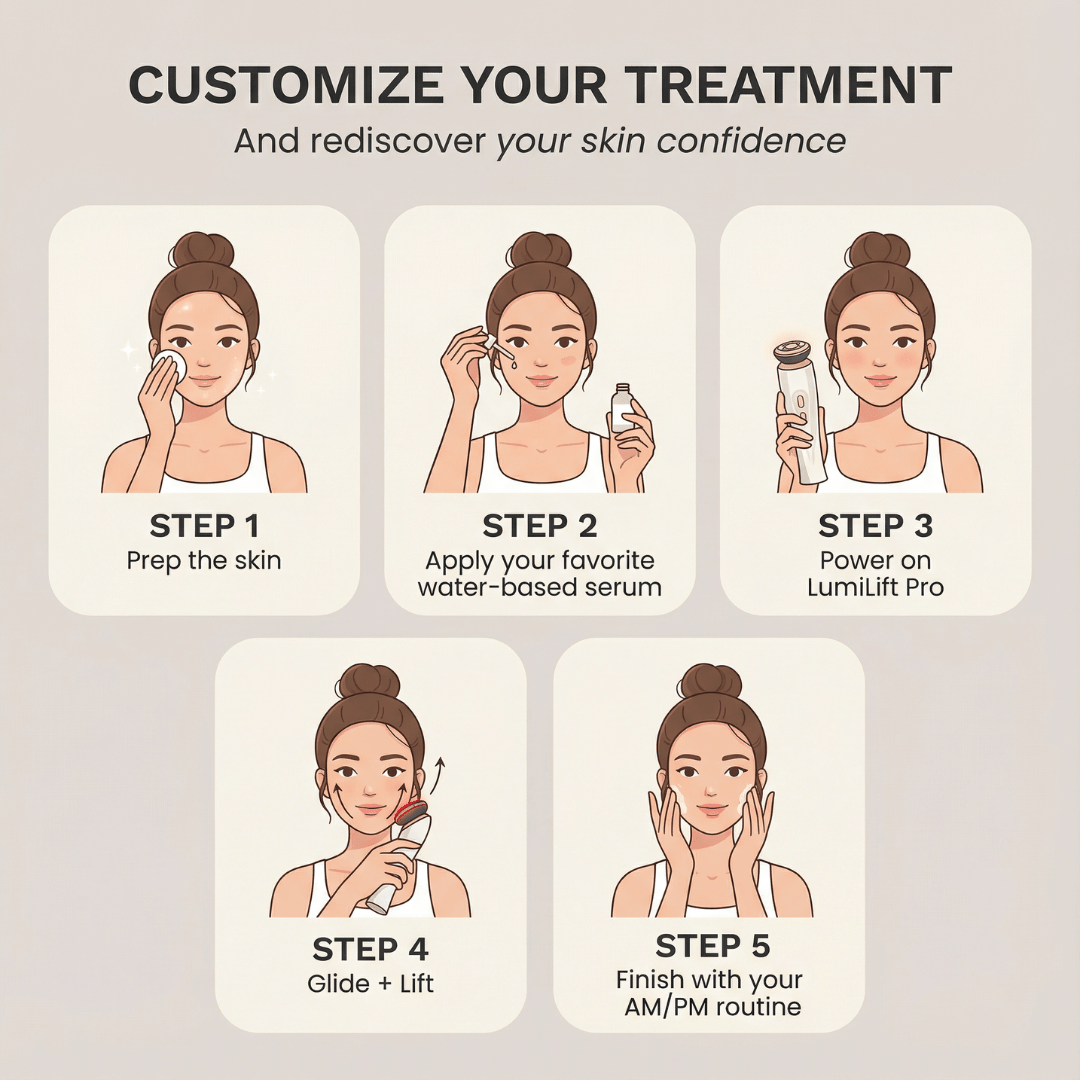 LumiLift Pro Wand - GloSculpt Skin