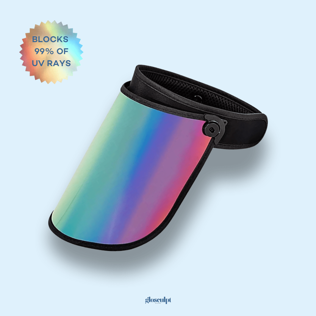 UV Blocking Sun Visor - GloSculpt Skin