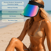 UV Blocking Sun Visor - GloSculpt Skin