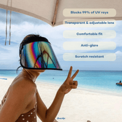 UV Blocking Sun Visor - GloSculpt Skin
