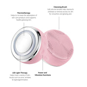 Glo Cleansing Brush With LED Light Therapy