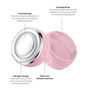 Glo Cleansing Brush With LED Light Therapy - GloSculpt Skin