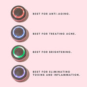 Glo Cleansing Brush With LED Light Therapy - GloSculpt Skin